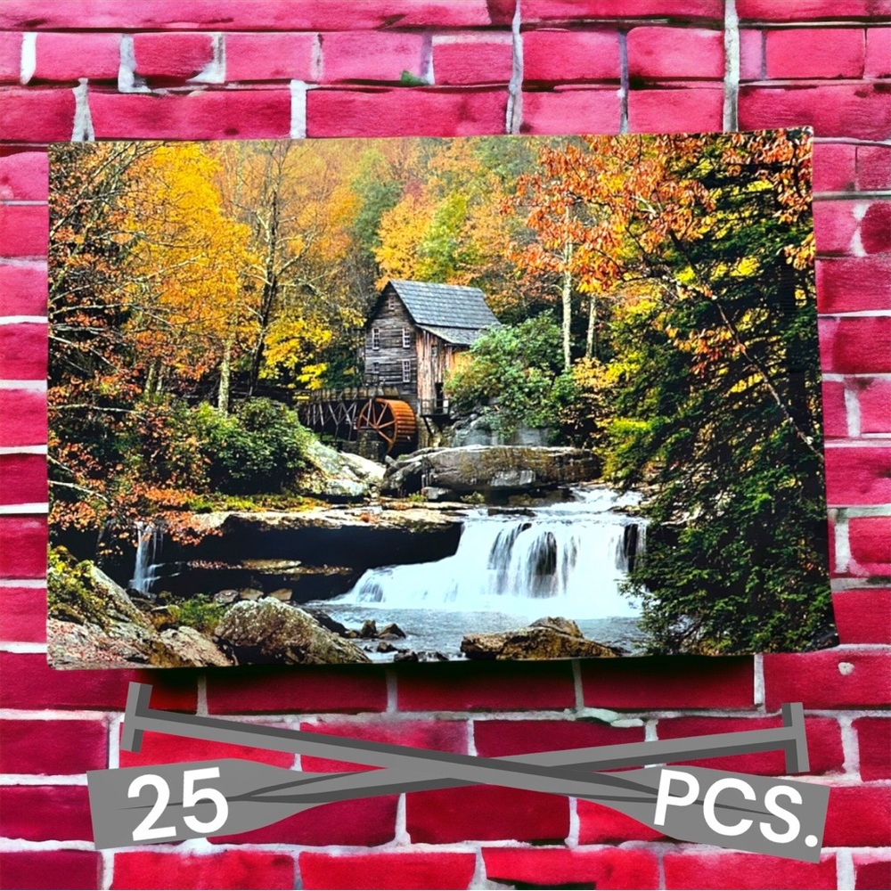 25 10X13 Poly Mailers Glade Creek Grist Mill Autumn, Shipping PRICE IS FIRM Fall - Picture 5 of 10